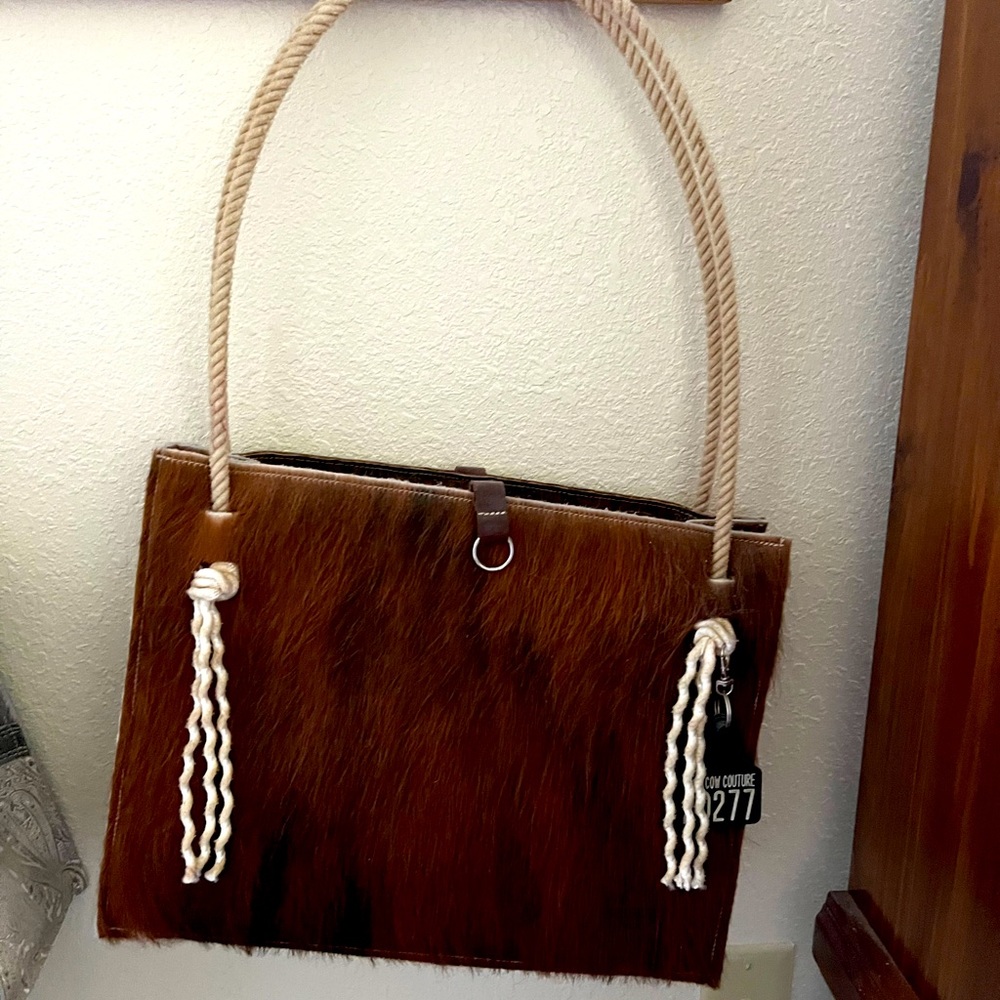 Original Holy Cow Couture Rope Purse
